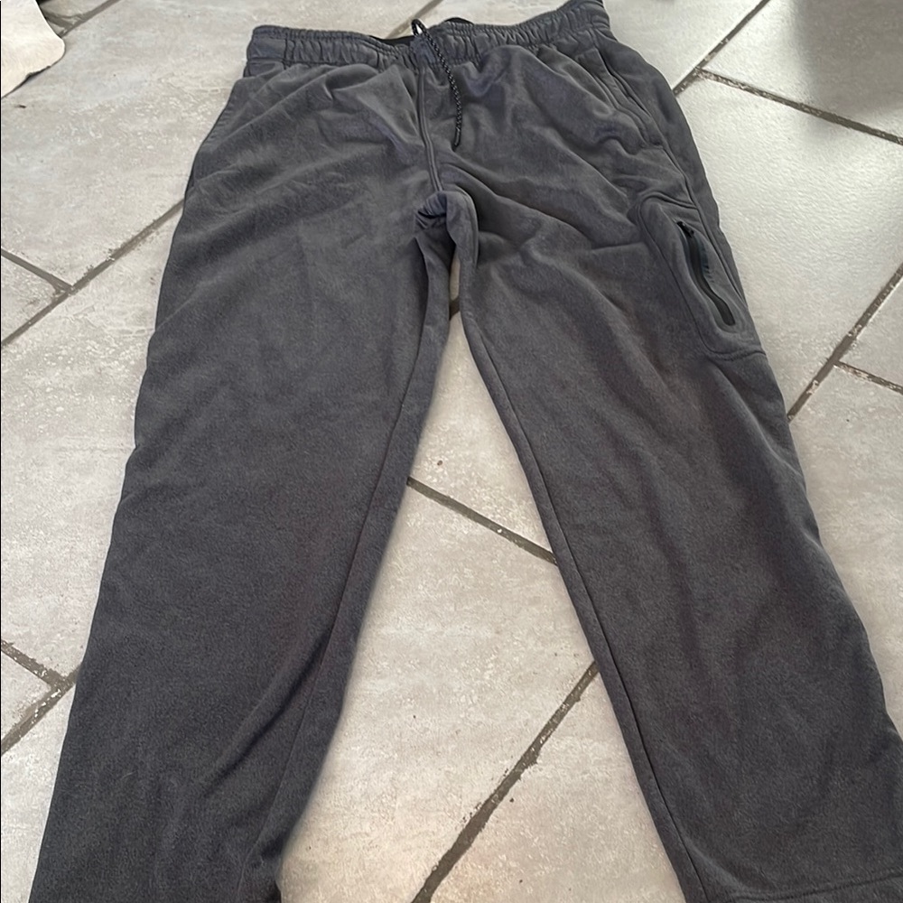 Men's Gray Fleece Pants